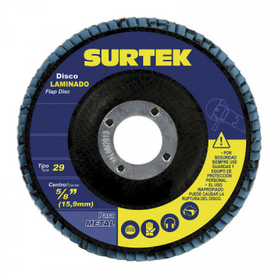 DLZ7012 SURTEK Disco laminado 7" grano 120 Surtek | DIHERESA