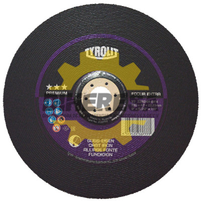 Austromex 4227 Disco de desbaste Tyrolit Focur de 230 x 4.0 x 22.23 mm