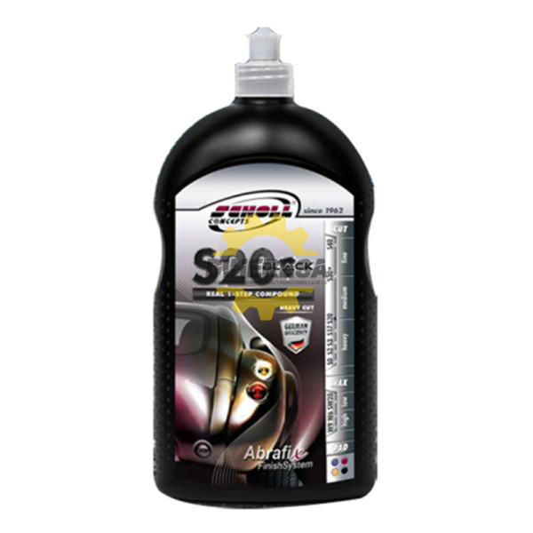 Austromex 43757 Compuesto S20 Black Real 1 Step 1 kg