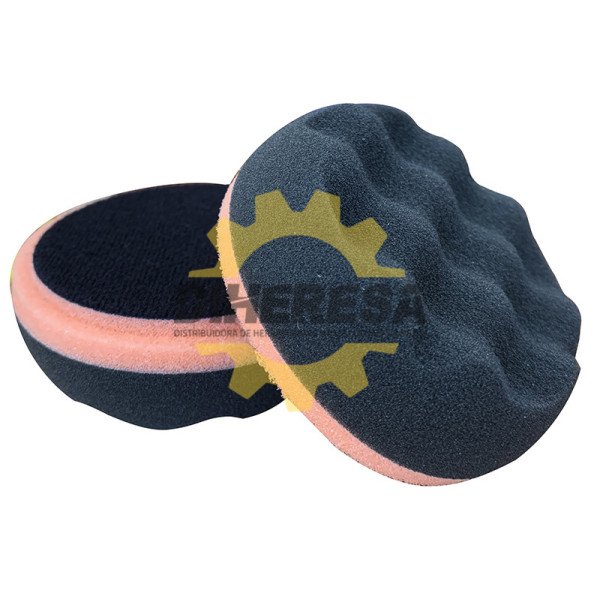 Austromex 43804 Bonete Soft Touch tipo Waffle de 90 mm para acabado fino.