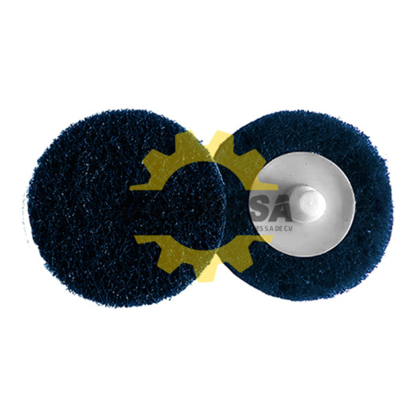 Austromex 4734 Disco de fibra de cambio rápido (ROL-OK) medio color azul