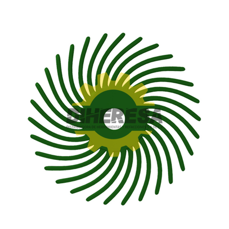 Austromex 4812 Disco radial termoplástico de 25.4 mm de diametro color verde oscuro. Austromex 4812 Disco radial termoplástico de 25.4 mm de diametro color verde oscuro.