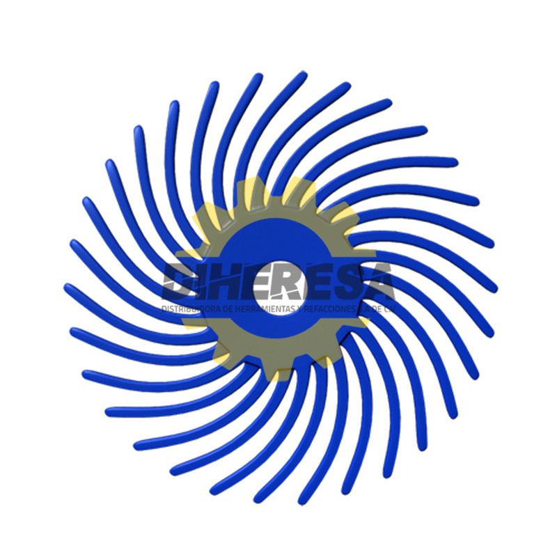 Austromex 4836 Disco radial termoplástico de 76 mm de diametro color azul. Austromex 4836 Disco radial termoplástico de 76 mm de diametro color azul.