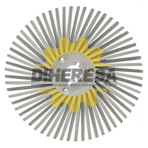Austromex 4850 Disco radial termoplastico de 76 mm de diametro color blanco