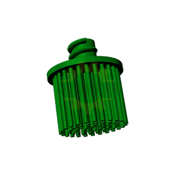 Austromex 4870 Cepillo Radial Termoplastico 200x25.4 Mm G50 Verde