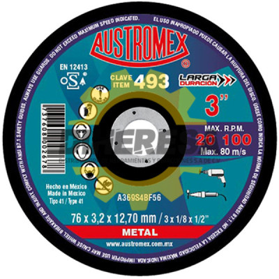 Austromex 493 Disco para...