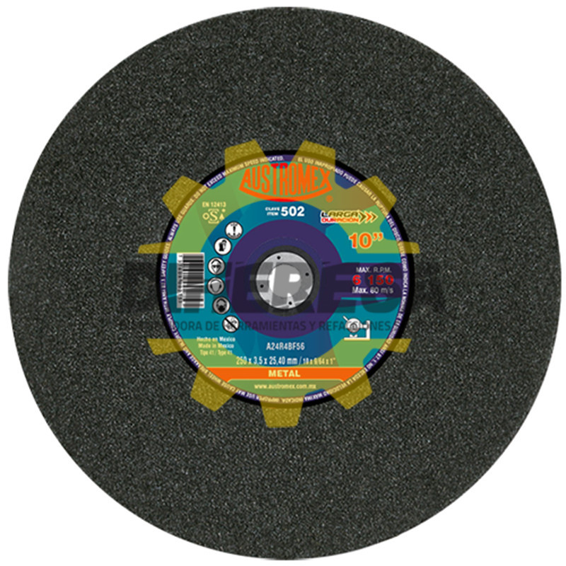 Austromex 502 Disco para corte de metal Austromex 502 Disco para corte de metal