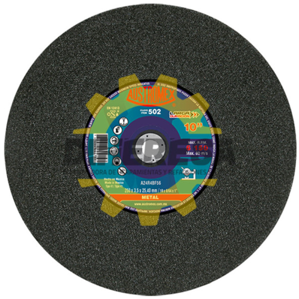 Austromex 502 Disco para corte de metal