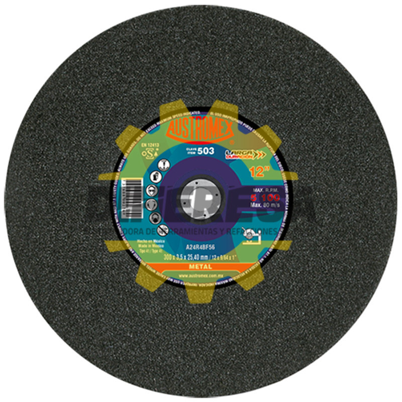 Austromex 503 Disco para corte de metal Austromex 503 Disco para corte de metal