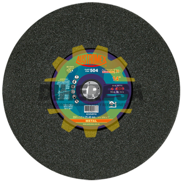 Austromex 504 Disco para corte de metal