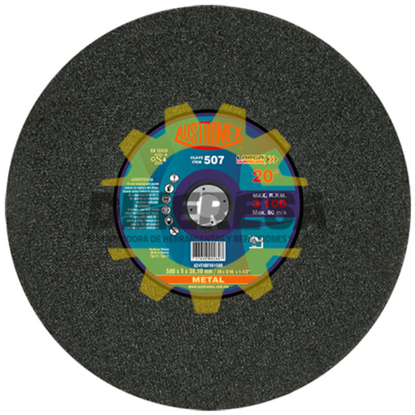 Austromex 507 Disco para corte de metal