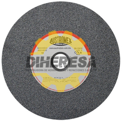 Austromex 50 Rueda abrasiva vitrificada para esmerilado de metal