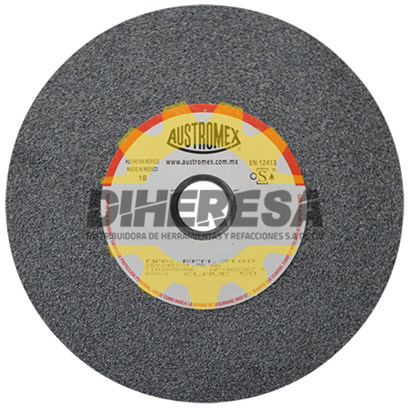 Austromex 50 Rueda abrasiva vitrificada para esmerilado de metal Austromex 50 Rueda abrasiva vitrificada para esmerilado de metal