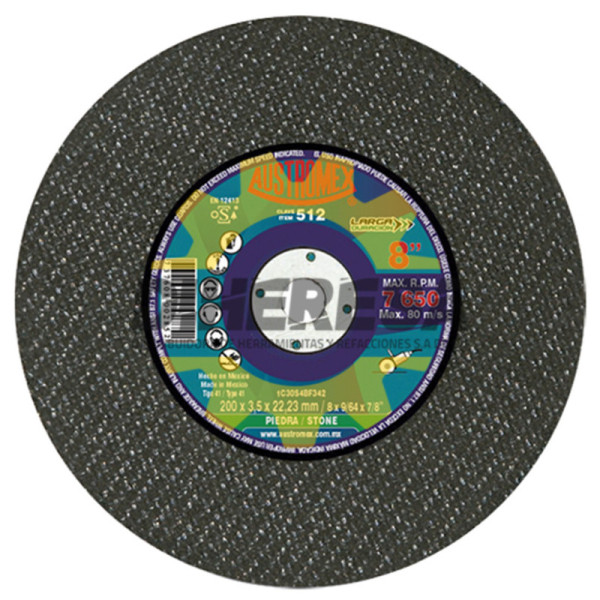 Austromex 512 Disco para corte de piedra