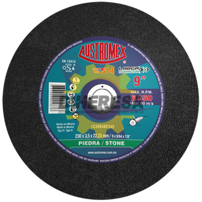 Austromex 514 Disco para corte de piedra