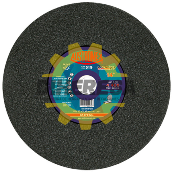 Austromex 519 Disco para corte de metal
