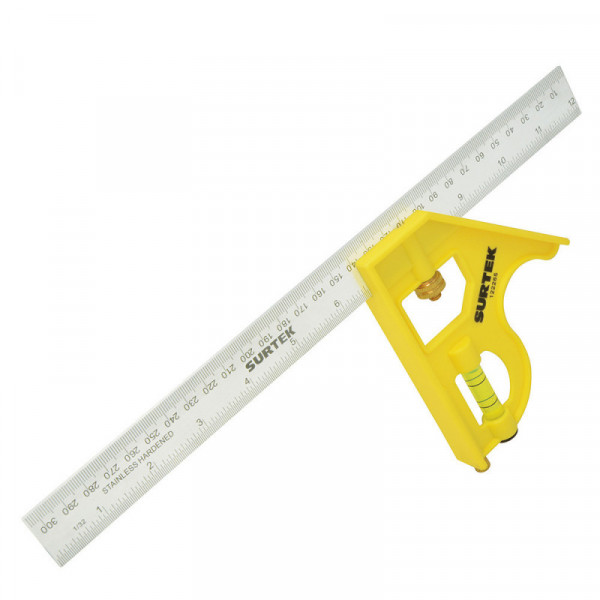 122265 SURTEK Escuadra de combinación mango plástico 12" Surtek | DIHERESA