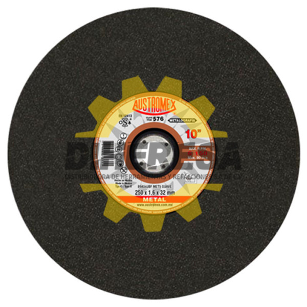 Austromex 576 Disco para pruebas metalográficas (suave)