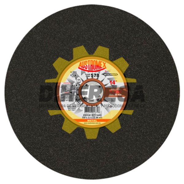 Austromex 578 Disco para pruebas metalográficas (suave)