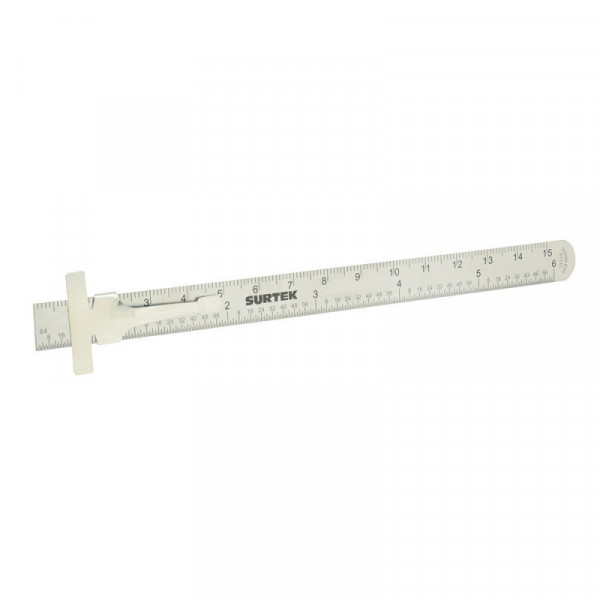 122210 SURTEK Regla de bolsillo 6" Surtek | DIHERESA