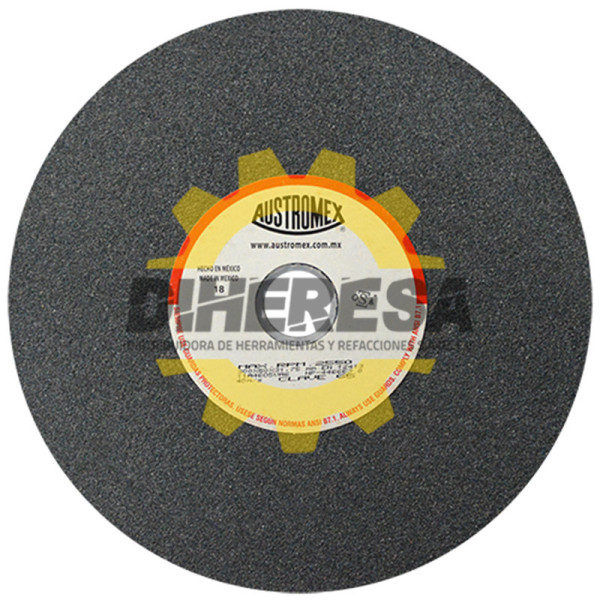 Austromex 65 Rueda abrasiva vitrificada para esmerilado de metal