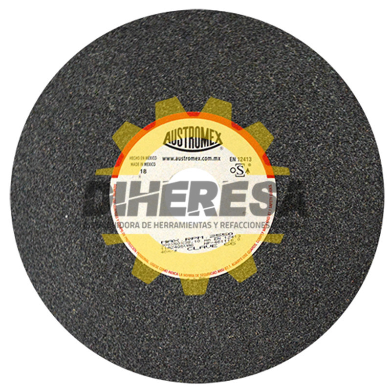 Austromex 66 Rueda abrasiva vitrificada para esmerilado de metal Austromex 66 Rueda abrasiva vitrificada para esmerilado de metal