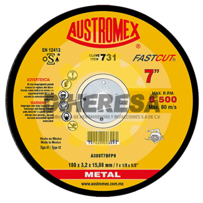 Austromex 731 Disco para...