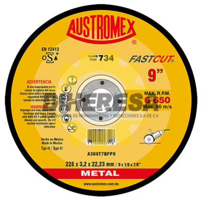 Austromex 734 Disco para...