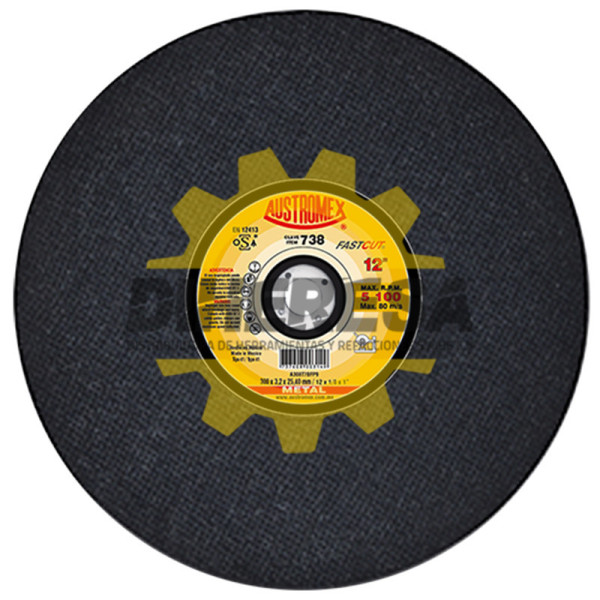 Austromex 738 Disco para corte de metal