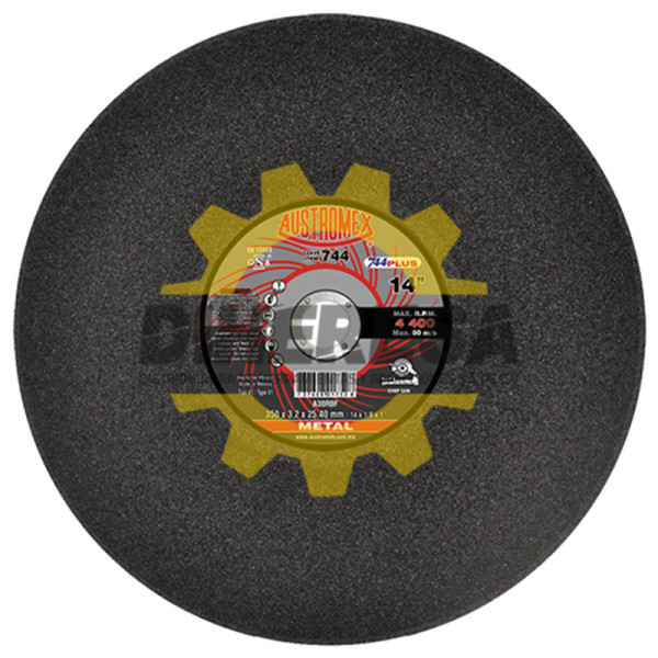 Austromex 744 Disco para corte de metal (sólidos)