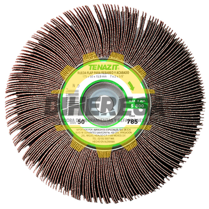 Austromex 785 Rueda flap Tenazit Premium grano 50 Austromex 785 Rueda flap Tenazit Premium grano 50