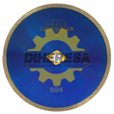 Austromex 804 Disco de diamante azul rin continuo Uso General