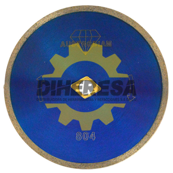 Austromex 804 Disco de diamante azul rin continuo Uso General