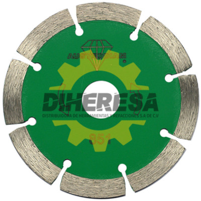 Austromex 851 Disco de diamante verde segmentado Granito