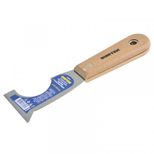 123092 SURTEK Espátula rígida mango de madera 2-1/2" Surtek | DIHERESA
