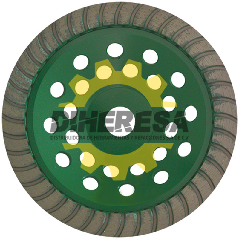 Austromex 883 Copa de diamante verde turbo Granito Austromex 883 Copa de diamante verde turbo Granito