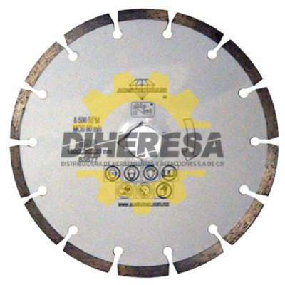 Austromex 899 Disco de diamante segmentado Chip-cut