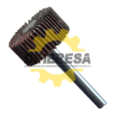 Austromex 902 Rueda flap con vástago grano 80