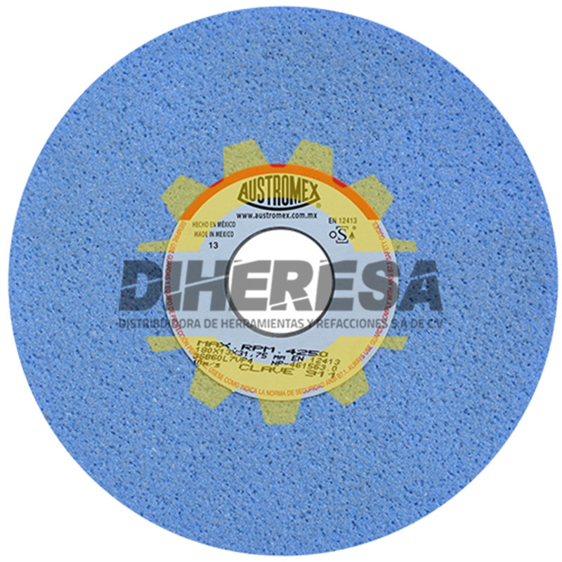 Austromex 911 Rueda azul vitrificada para rectificado de acero Austromex 911 Rueda azul vitrificada para rectificado de acero
