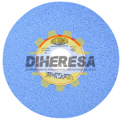 Austromex 912 Rueda azul vitrificada para rectificado de acero