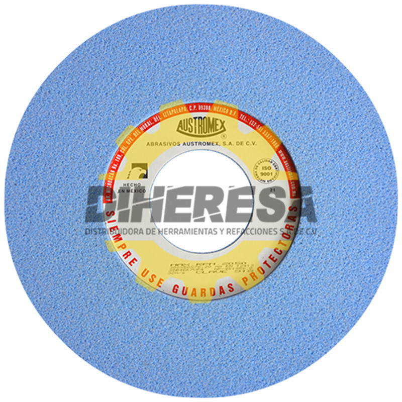 Austromex 918 Rueda azul vitrificada para rectificado de acero Austromex 918 Rueda azul vitrificada para rectificado de acero