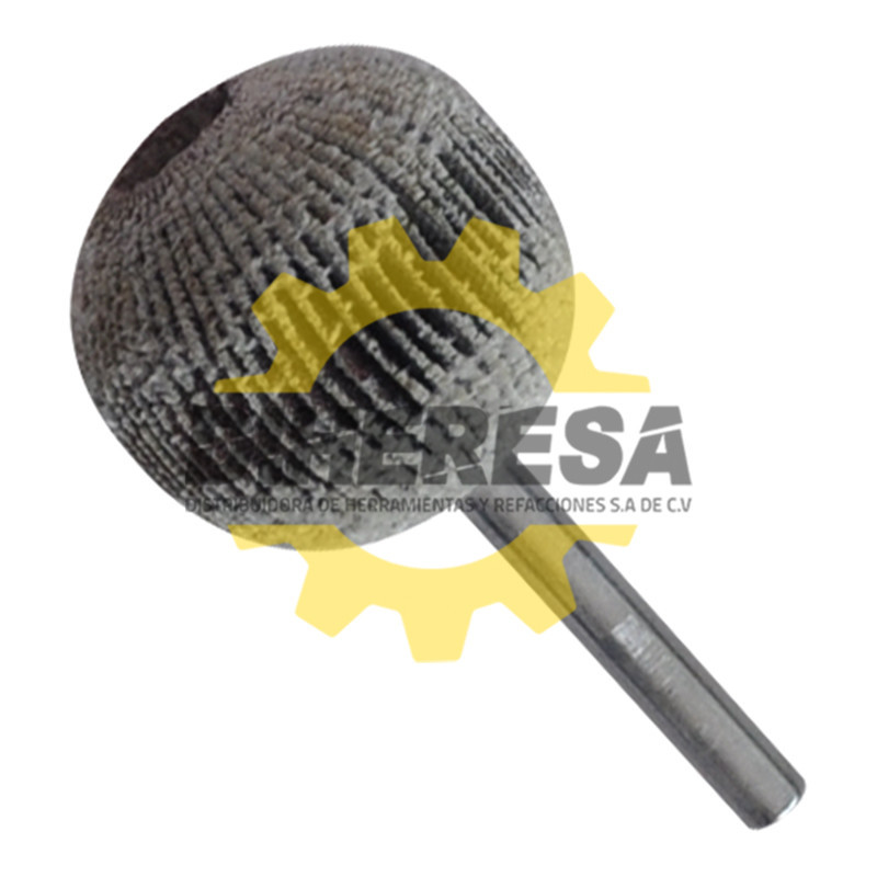 Austromex 948 Rueda flap esférica con vástago grano 80 Austromex 948 Rueda flap esférica con vástago grano 80