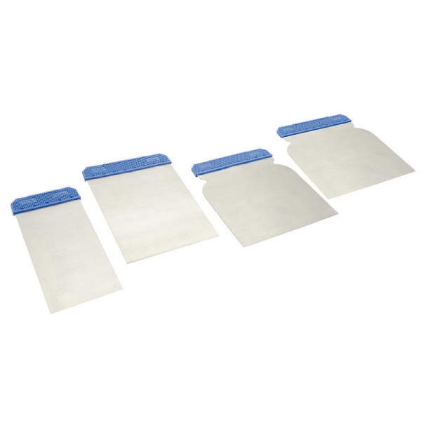 142628 FOY Juego de 4 cuñas para raspar mango plástico FOY | DIHERESA