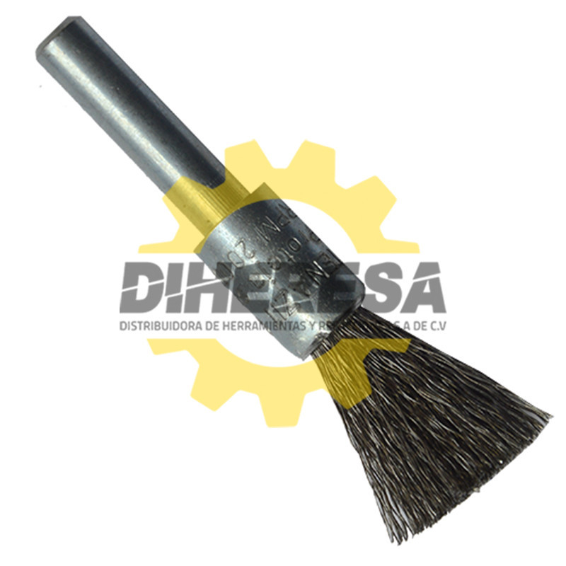 Austromex 971 Cepillo de Alambre ondulado con vástago Austromex 971 Cepillo de Alambre ondulado con vástago