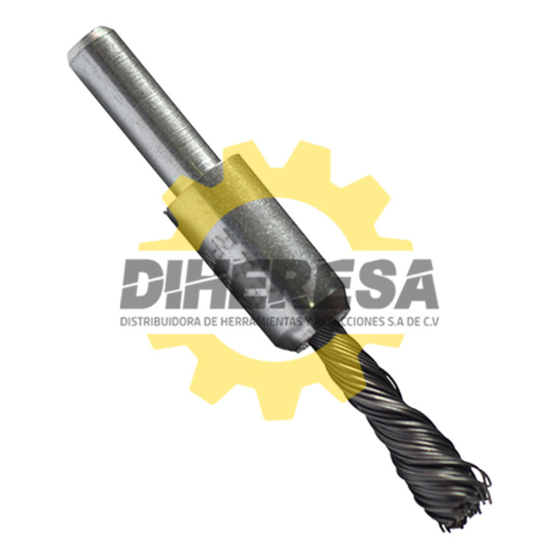 Austromex 983 Cepillo de Alambre unitrenza con vástago Austromex 983 Cepillo de Alambre unitrenza con vástago