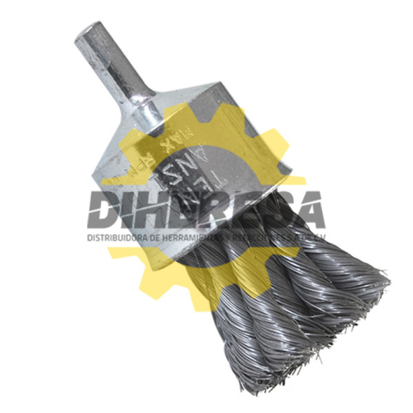 Austromex 987 Cepillo de Alambre trenzado con vástago