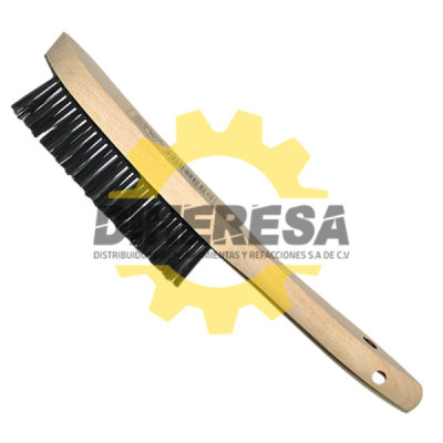 Austromex 991 Cepillo manual con forma en V inoxidable