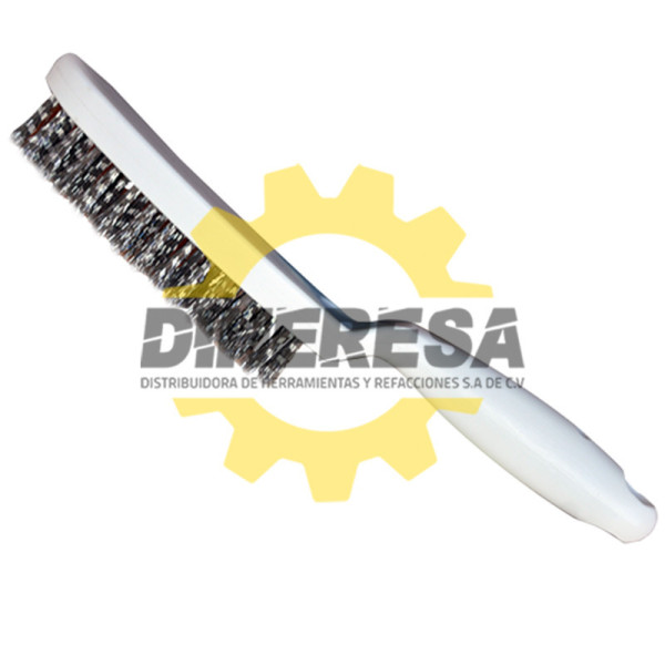 Austromex 993 Cepillo manual Inoxidable blanco grado alimenticio