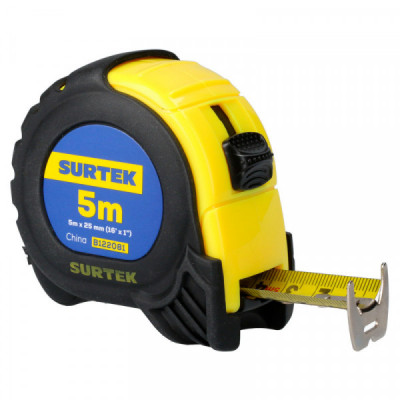 B122081 SURTEK Flexómetro anti-impacto 5m x 1" Surtek | DIHERESA