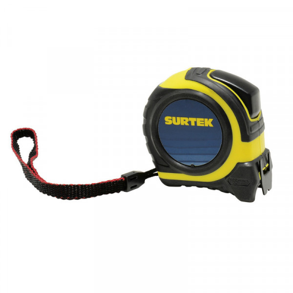 B122075 SURTEK Flexómetro rubber grip 8m x 1" Surtek | DIHERESA